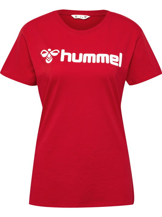HUMMEL Go 2.0 Logo T-Shirt S/S Damen Rot
