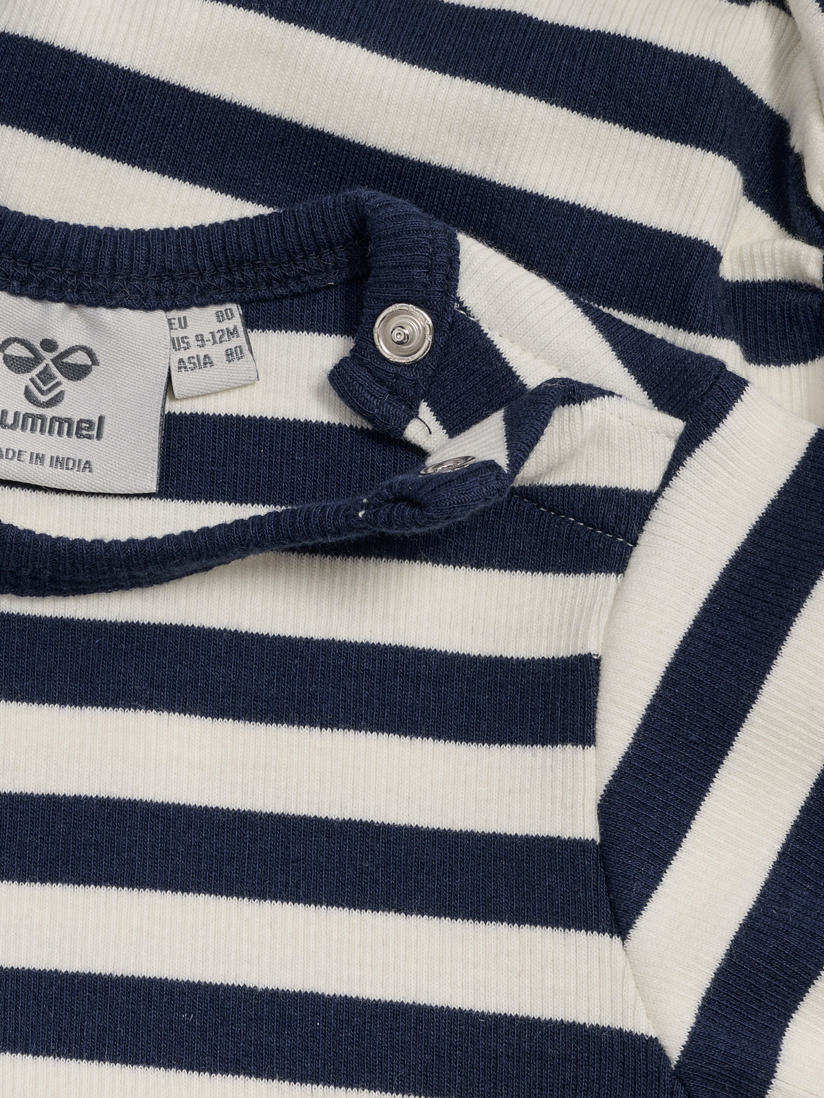 HUMMEL Alphie Body L/S Kind (dress blues/marshmallow)
