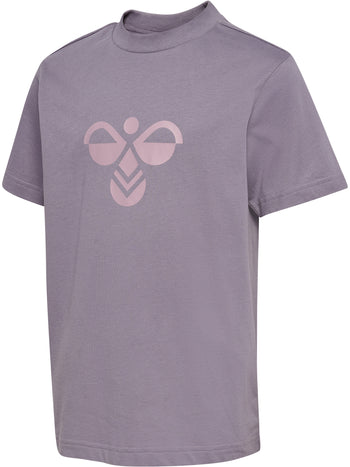 HUMMEL Reg Tukas 2-Pack T-Shirt S/S Kind (gray ridge/pale lilac)