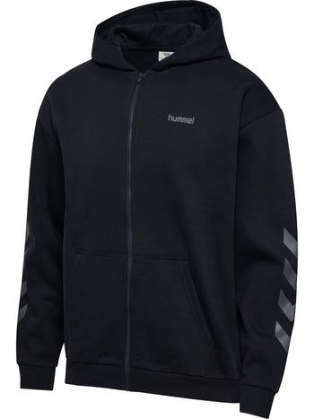 HUMMEL Keeper Chevron Zip Hoodie (black)