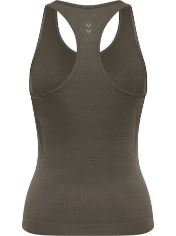 HUMMEL Flow Tanktop Damen (major brown)