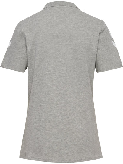 HUMMEL Go 2.0 Chevron Polo Damen (grey melange)