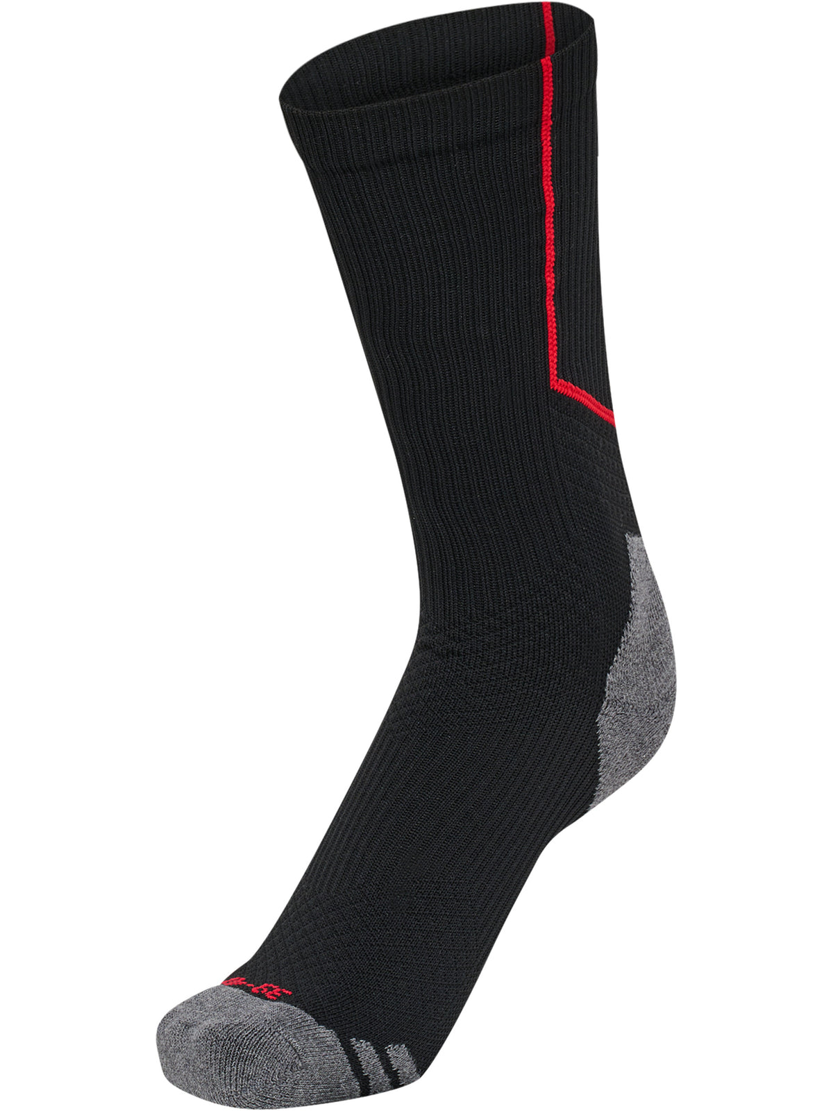 HUMMEL Pro Training Socks Low (black/true red)