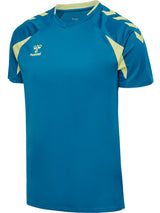 HUMMEL Core 2.0 Jersey S/S (celestial/pale lime yellow)