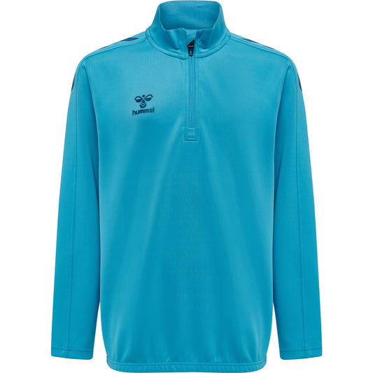HUMMEL Core Xk Half Zip Poly Sweat Unisex Kind Blau