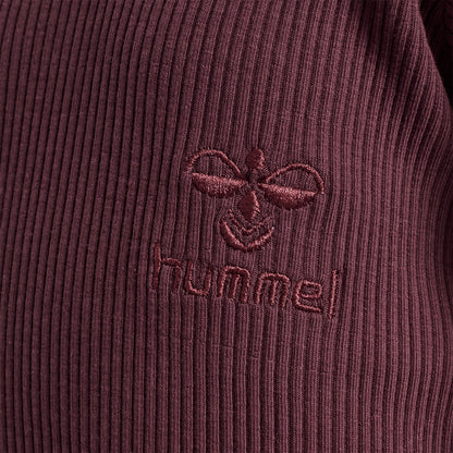HUMMEL Sami T-Shirt L/S Kind (catawba grape)