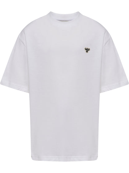 HUMMEL Loose T-Shirt S/S Bee Kind (bright white)