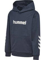 HUMMEL Reg Logo Hoodie Kind (ombre blue)