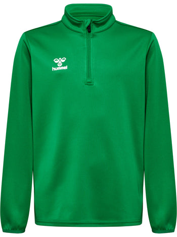 HUMMEL Essential Half-Zip Unisex Kind Grün