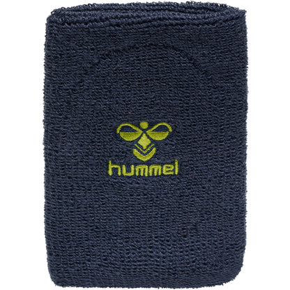 HUMMEL Old School Big Wristband (dark denim/lime punch)
