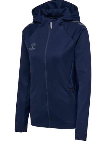 HUMMEL Cima 2.0 Zip Hoodie Damen (marine)