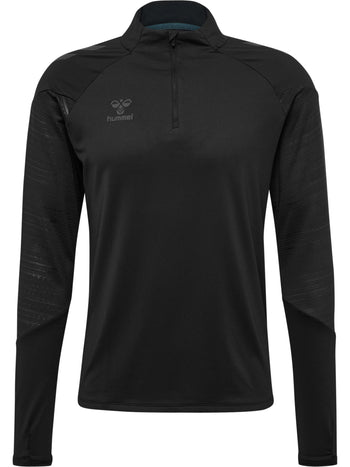 HUMMEL Pro Training Half Zip Unisex Schwarz