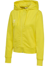 HUMMEL Go 2.0 Zip Hoodie Damen (blazing yellow)