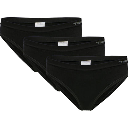 HUMMEL Juno 3 Pack Seamless Hipster Damen (black)