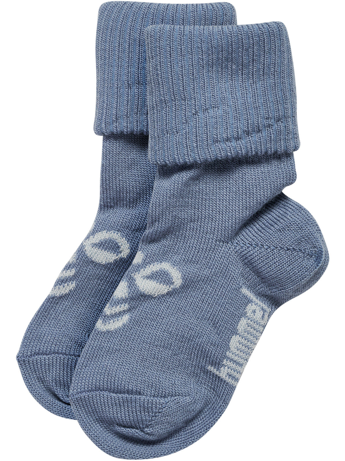 HUMMEL Mini Wool 2-Pack Socks Kind (ombre blue/flint stone)