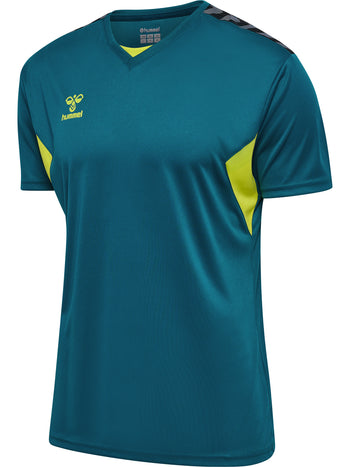HUMMEL Authentic PL Jersey S/S (blue coral/sulphur spring)