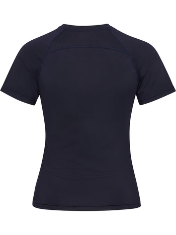 HUMMEL Prima Half Zip T-Shirt S/S Damen (night sky)