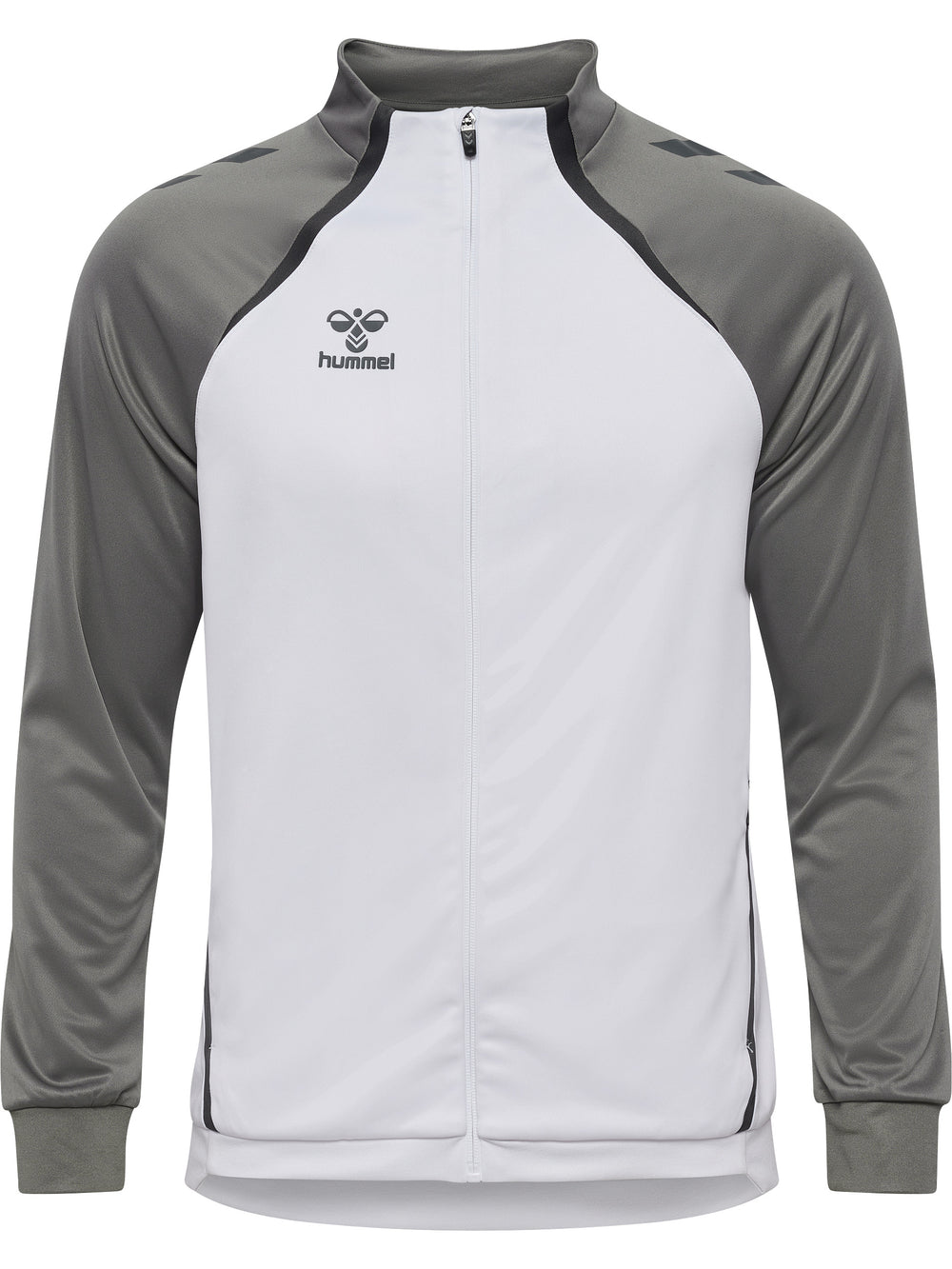 HUMMEL Lead 2.0 Track Zip Jacket (white/steel gray)