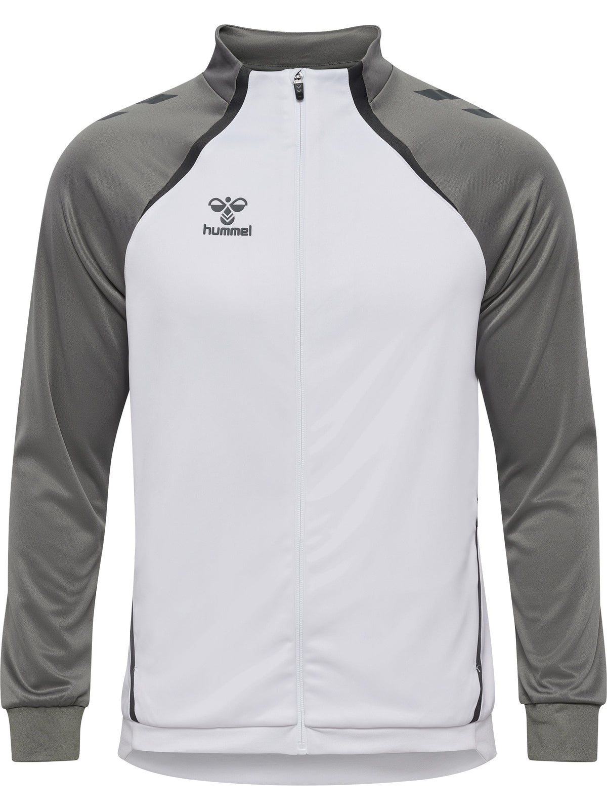 HUMMEL Lead 2.0 Track Zip Jacket (white/steel gray)