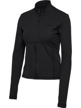 HUMMEL Prima Rib Zip Blouse Damen (black)