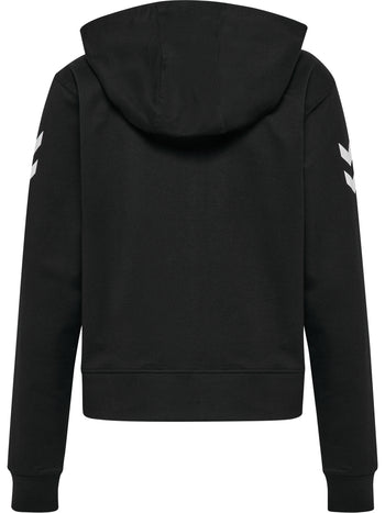 HUMMEL Go 2.0 Chevron Zip Hoodie Damen (black)