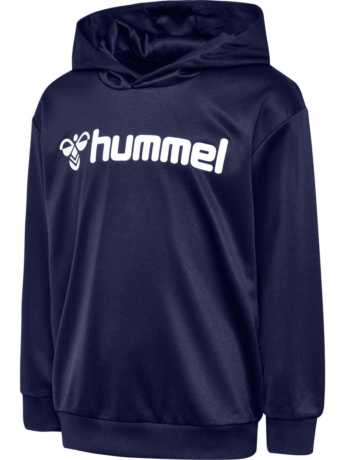 HUMMEL Logo Hoodie Kind (marine)