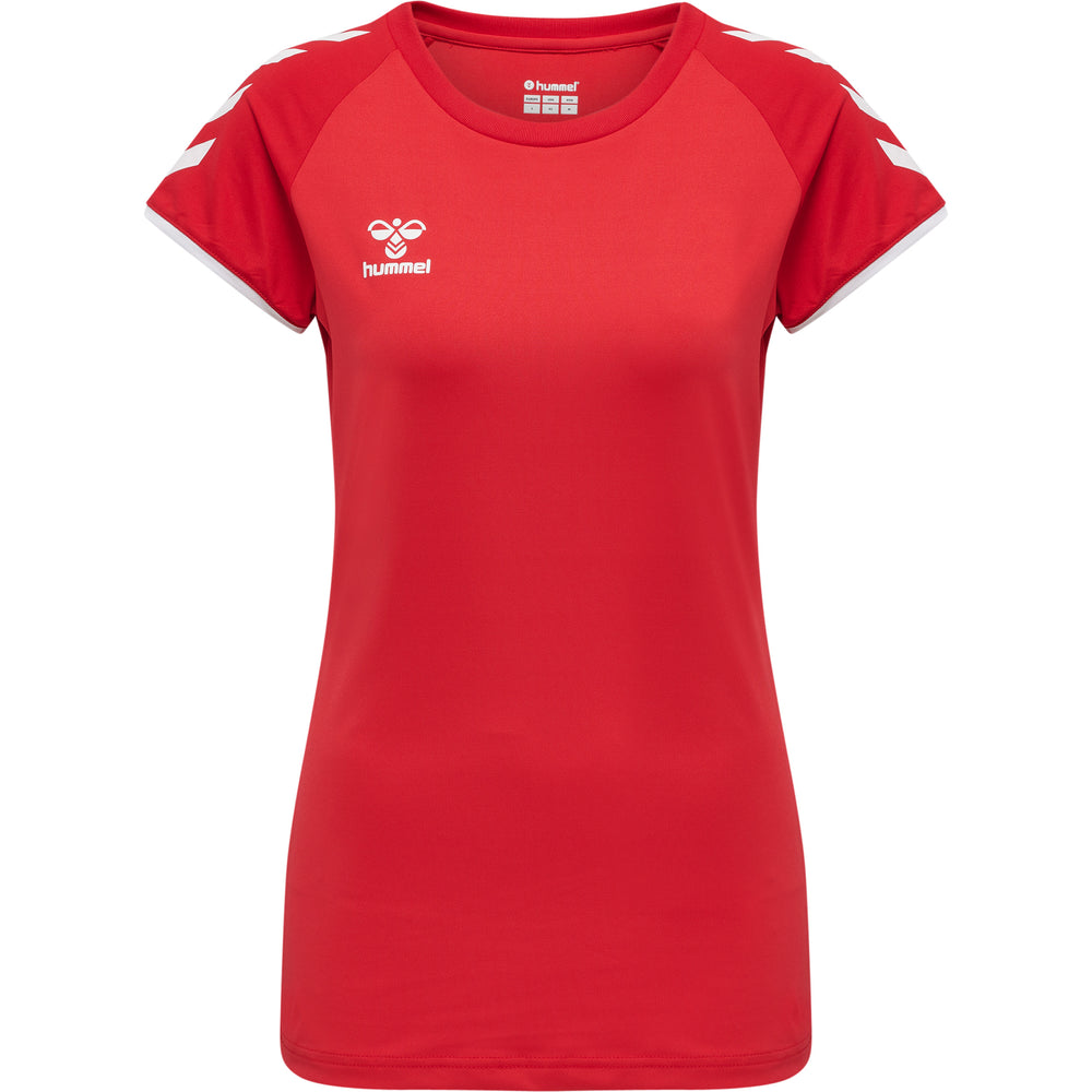 HUMMEL Core Volley Stretch Tee Wo Damen (true red)