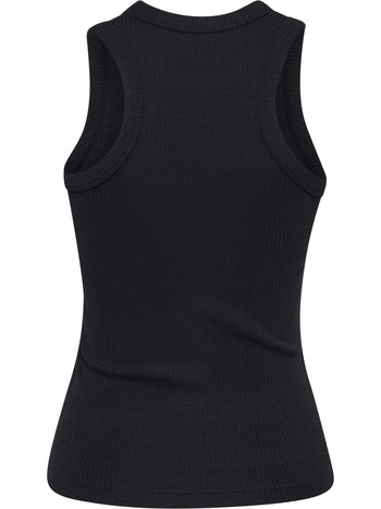 HUMMEL Foundation Rib Tank Top Damen (black)