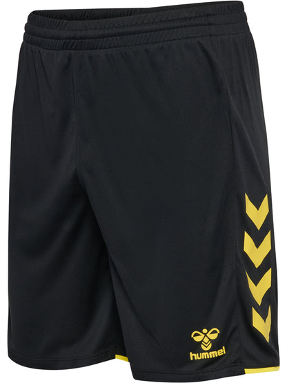 HUMMEL Core 2.0 Shorts (black/blazing yellow)