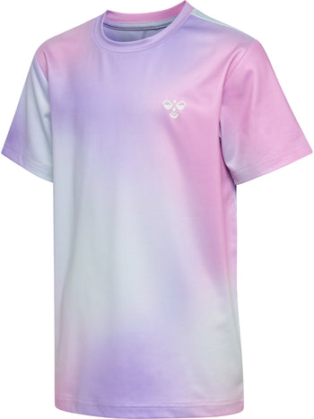 HUMMEL Gradient Gym T-Shirt S/S Kind (pastel lavender)