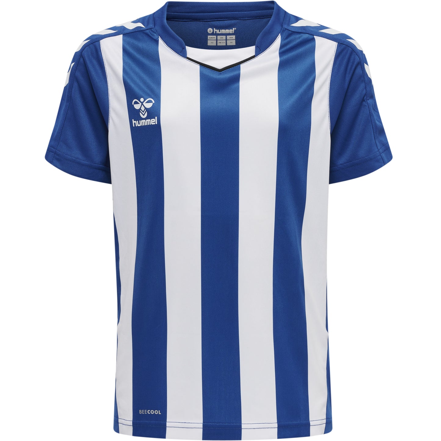 HUMMEL Core Xk Striped Jersey S/S Unisex Kind Blau