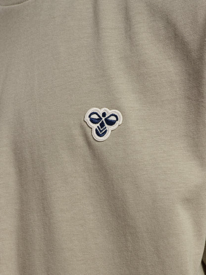 HUMMEL Loose T-Shirt S/S Bee Kind (vintage khaki)