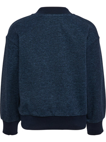 HUMMEL Mini Loose Dnm Zip Jacket Bee Kind (dress blues)