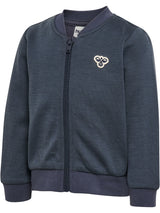 HUMMEL Mini Wool Zip Jacket Bee Kind (ombre blue)