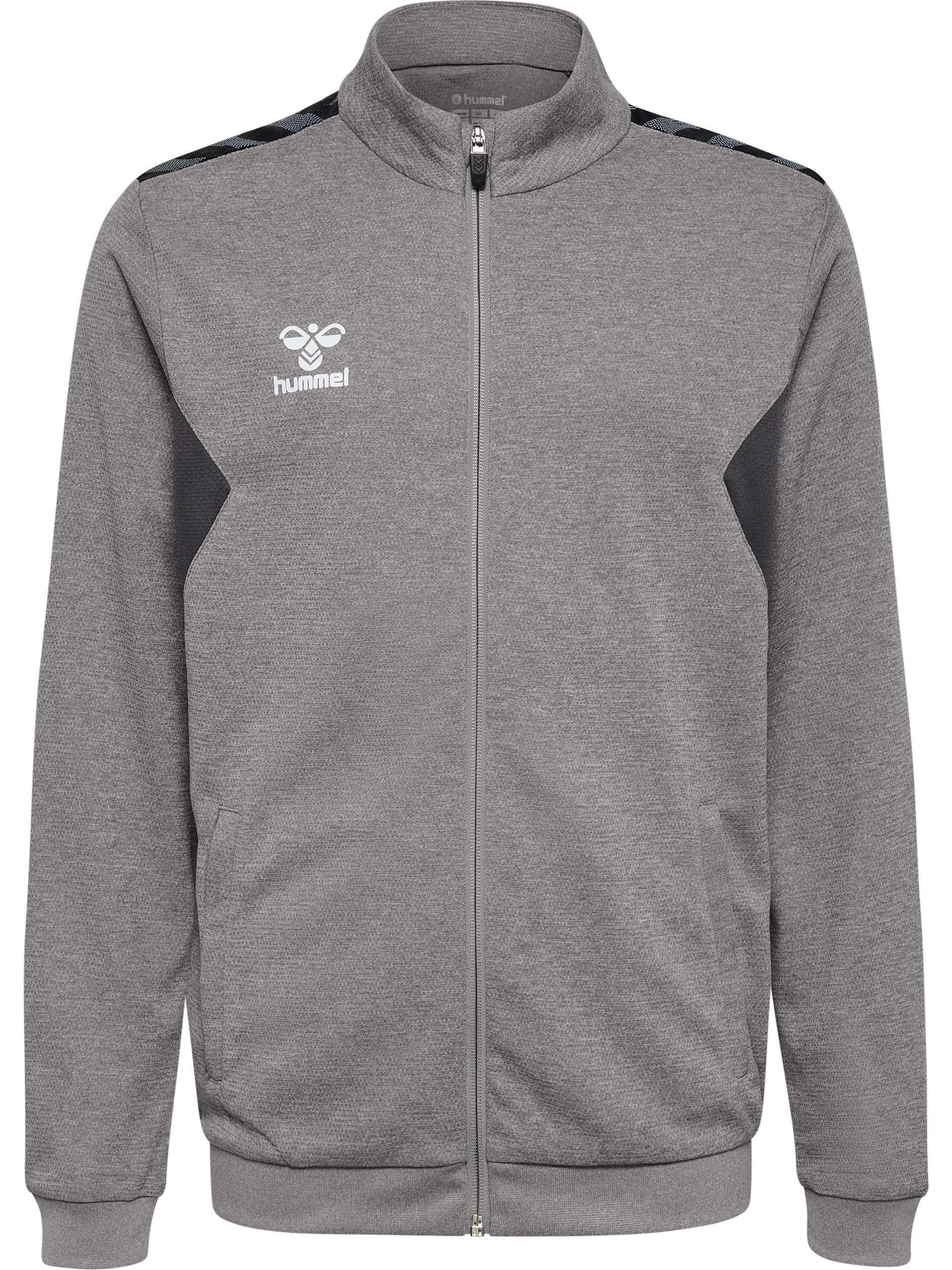 HUMMEL Authentic Pl Zip Jacket Unisex Kind Grau