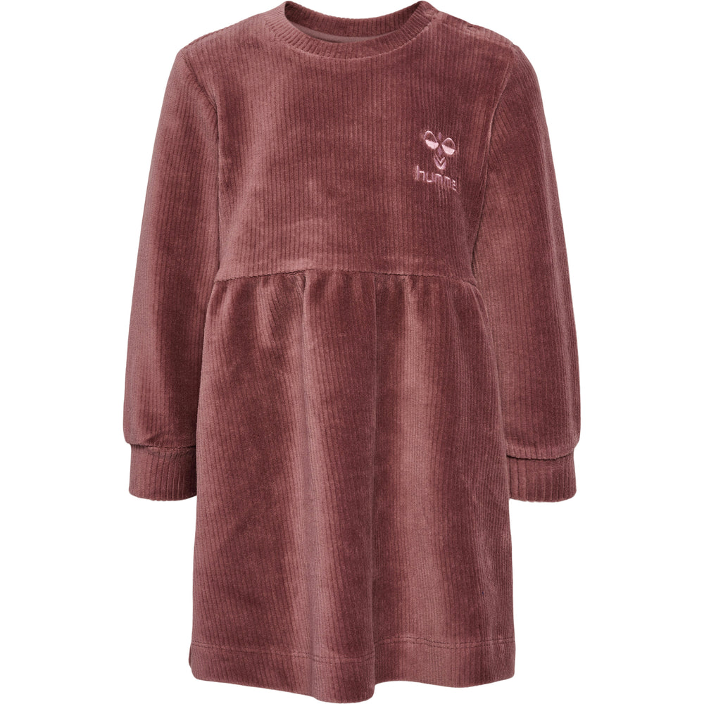 HUMMEL Cordy Dress L/S Kind (rose brown)