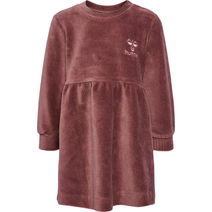 HUMMEL Cordy Dress L/S Kind (rose brown)