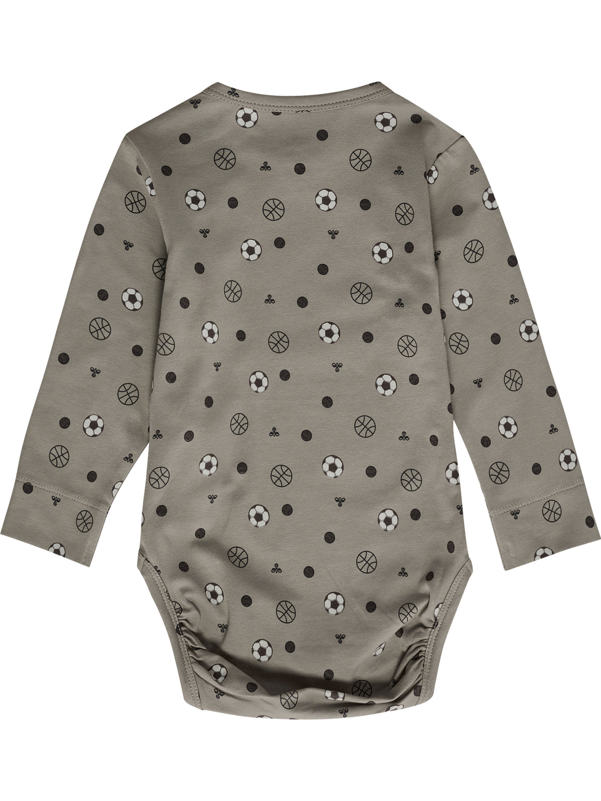 HUMMEL Mini AOP Body L/S Kind (vintage khaki)