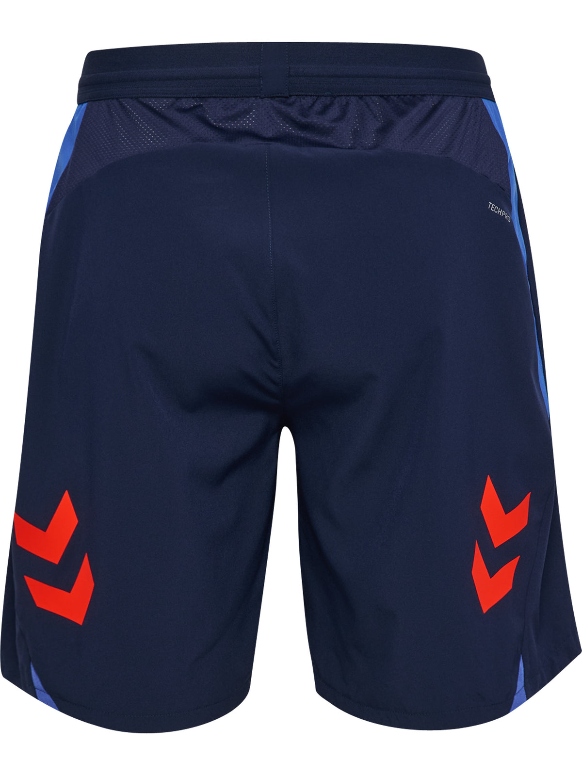 HUMMEL BLAZE26 Pro Training Shorts (marine/cherry tomato)