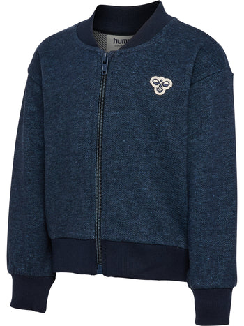 HUMMEL Mini Loose Dnm Zip Jacket Bee Kind (dress blues)