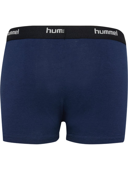 HUMMEL Nalle Boxers 3 Pack Kind (grey melange/dress blues/black)