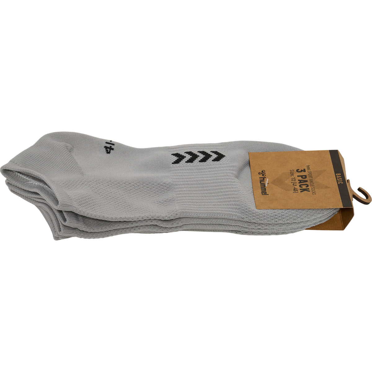 HUMMEL Sport Ancle 3-Pack Socks (grey melange)