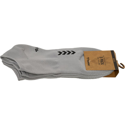 HUMMEL Sport Ancle 3-Pack Socks (grey melange)