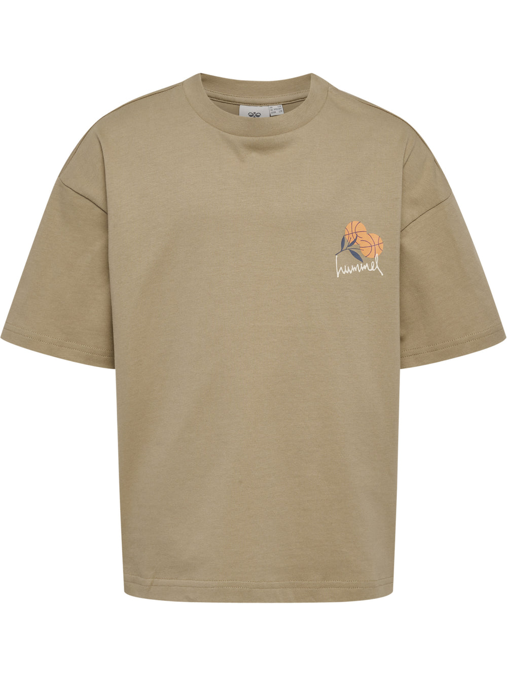 HUMMEL Mio Boxy T-Shirt S/S Kind (silver mink)