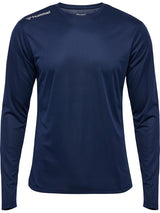 HUMMEL Run Jersey L/S Herren Blau