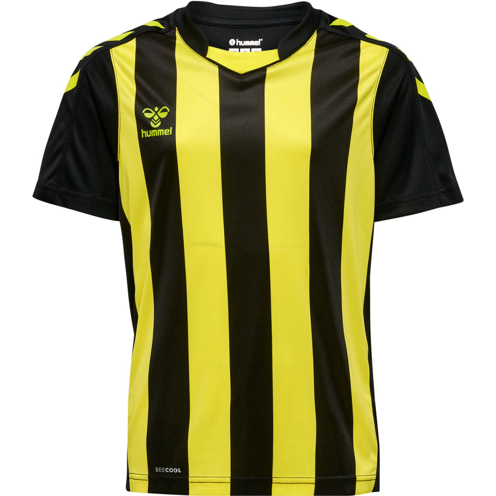 HUMMEL Core Xk Striped Jersey S/S Unisex Kind Schwarz