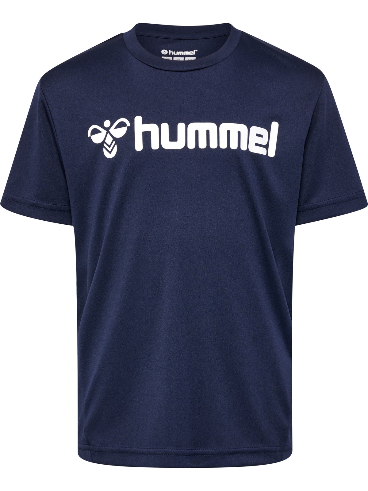 HUMMEL Logo Jersey S/S Kind (marine)