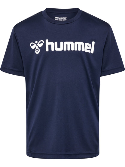 HUMMEL Logo Jersey S/S Kind (marine)