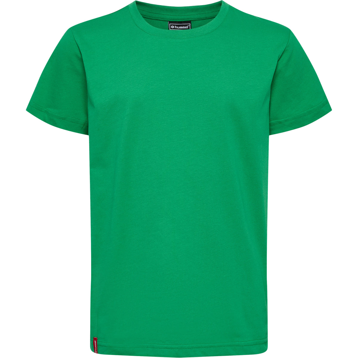 HUMMEL Red Basic T-Shirt S/S Kind (jelly bean)