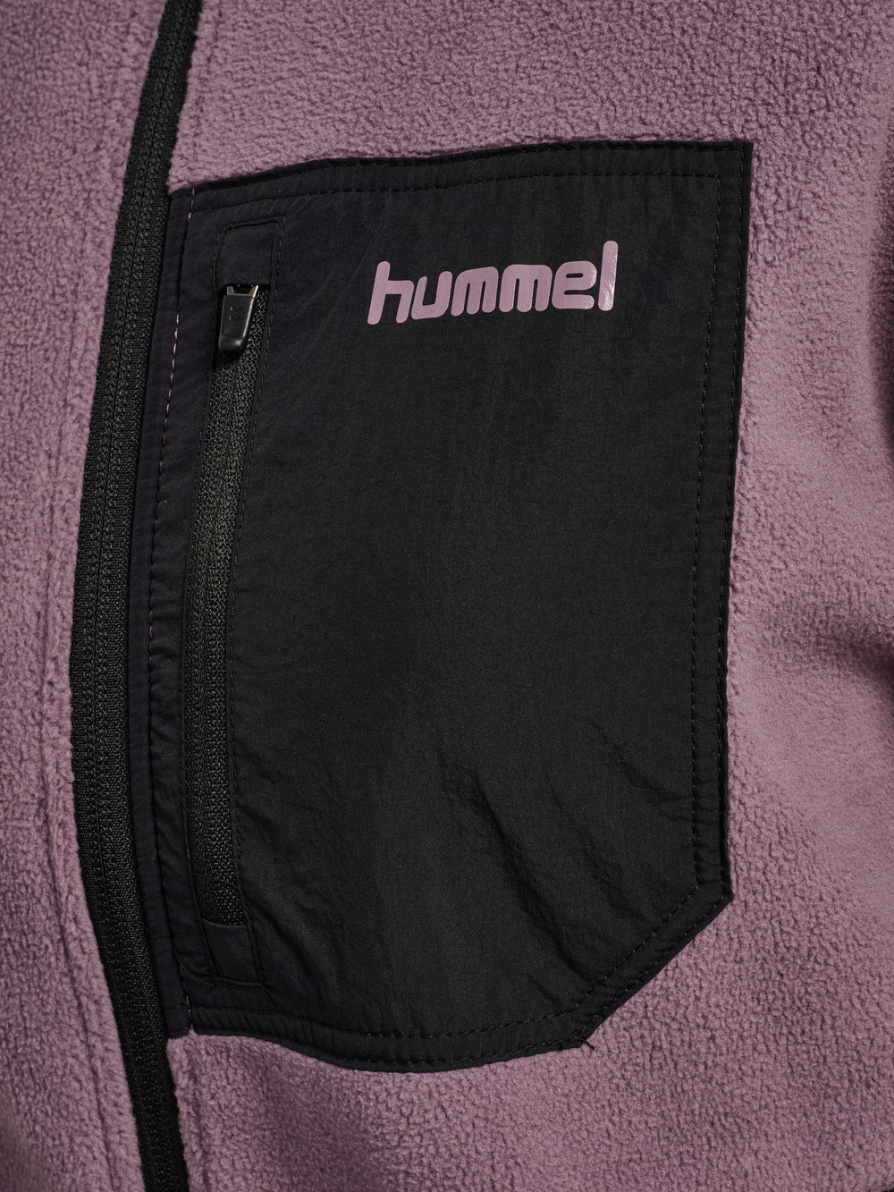 HUMMEL Polar Fleece Jacket Damen (black plum)
